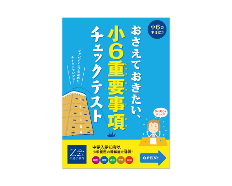 押さえておきたい小６重要事項チェックテスト