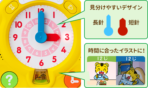 ちゃれんじ年中（とけい）